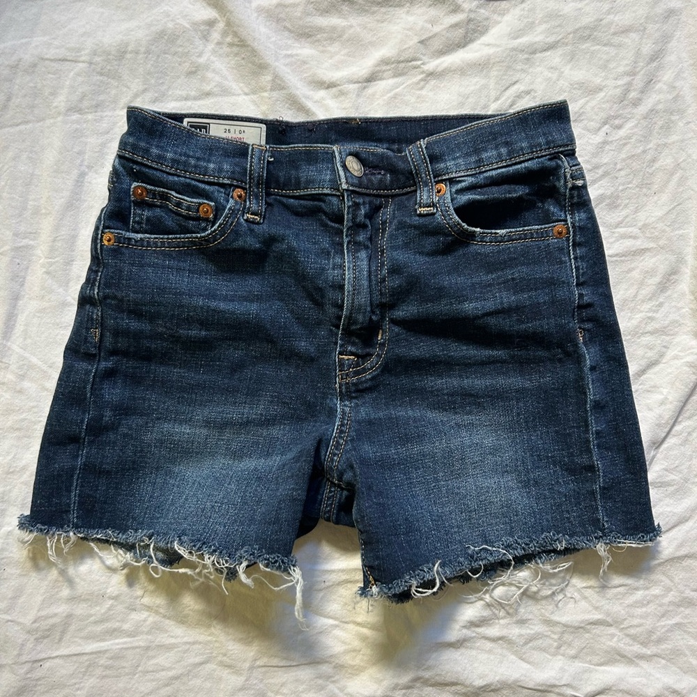 GAP High Rise Denim Shorts